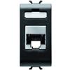 Gewiss - GW12422 - CONNETTORE RJ45 1M CAT.5E FTP NERO