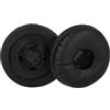 vhbw 2x cuscinetti auricolari di ricambio compatibile con Plantronics Savi W740, W440M, W440 cuffie, headset, gommapiuma/plastica nero