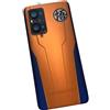 Generic Per Realme GT Neo 2, copertura posteriore in vetro per batteria di ricambio, custodia posteriore, per Realme GT Neo 2, pannello posteriore in vetro (arancione)
