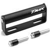 TREONK Staffa per Piastra di Navigazione GPS per Supporto per Telefono Traversa di Espansione per Moto T-MAX TMAX560 TECHMAX TMAX 560 2022 2023 2024 (nero)