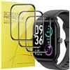Blueshaweu Pellicola protettiva compatibile con Gydom Smartwatch 1.8 IDW13, HD trasparente, pellicola protettiva flessibile in TPU [3 pezzi] per Gydom IDW13/ IOWODO W13/Woneligo W13 Smartwatch (HD)