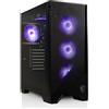 HYPER BYTE® Gaming Pc Essential - Computer con AMD Ryzen 3 3200G 4,0 GHz | Vega 8 | 16 GB RAM DDR4 | Disco rigido SSD 256 GB | Desktop tower per gamer | WLAN | Windows 11 Pro