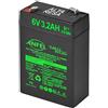 ANFEL Batteria ANFEL COMPATIBILE CON 8799 BEGHELLI BATTERIA DI RICAMBIO AL PIOMBO 6V 2.8 AH 3.2 AH