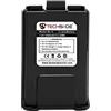 TECHSIDE Batteria di ricambio compatibile con TechSide TI-F8+ TS-T9+ UV-5R