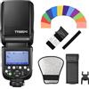 Godox Thinklite TT685IIC TTL On-Camera Speedlight 2.4G Wirelss X System Flash GN60 High Speed 1/8000s Sostituzione per Canon 1DX 5D Mark III 5D Mark II 6D 7D 60D 50D 40D 30D 650D 600D