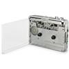 SustVita Lettore di cassette vintage e registratore a cassetta personale con lettore di cassette integrato radio FM e funzione di inversione automatica per un divertimento continuo del nastro
