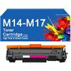 SEMTGJ Cartuccia di toner nera compatibile M14-M17 per stampanti HP LaserJet Pro M16a M16w M17w 17a MFP M29a M29w M30w M30a, scatena la stampa ad alta definizione,M14M17-1SET