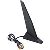 TECKEEN Antenna WiFi Dual Band per Asus Z390 Z490 X570 scheda madre 2T2R, 2.4G/5G WiFi6e Antenna con cavo di prolunga
