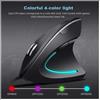 Vetrineinrete® Mouse Cavo USB con Impugnatura Verticale ergonomico con Filo per Una Posizione Corretta del Braccio Rilassato Senza sforzi Computer Laptop Notebook Mac Windows Z015 C17