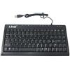 Linq TASTIERA USB MINI MULTIMEDIALE COMPATTA PC LAYOUT ITALIANO 84 TASTI LINQ K2