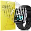 Blueshaweu Pellicola protettiva compatibile con Tensky Smartwatch 1.8 ID208 Plus, HD trasparente, pellicola protettiva flessibile in TPU per Tensky ID208 Plus/Quican IDW208 Plus/Fitpolo ID208 Plus