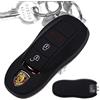 mt key Key Soft Case Cover per copri-chiave in silicone Cover nera per Porsche 718 982 981 991 911 Macan Cayman Boxster