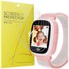 Blueshaweu Pellicola protettiva compatibile con smartwatch PTHTECHUS 1,44 pollici T30, HD trasparente, pellicola protettiva flessibile in TPU [6 pezzi] per smartwatch PTHTECHUS T30 bambini