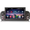 GONFEN 8-Core 4GB+64GB Android 14 Autoradio GPS Navigatore per Fiat Panda 2013-2020 7 pollici Schermo tattile Supporto CarPlay Android Auto Bluetooth 5.0 WiFi 4G DAB+ OBD2 USB FM RDS DTV DSP DVR Canbus