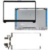 WANGHUIH Coperchio posteriore LCD + lunetta + cerniere compatibile con laptop HP 250 G8 255 G8 250G8 255G8 TPN-C139 (A2+B+H)