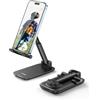 UGREEN Supporto Cellulare Pieghevole, Porta Telefono da Tavolo, Supporto Universale per Smartphone 4-7,2 Compatibile con iPhone 14/13/ 12 Serie, Galaxy S21, Huawei P40, Xiaomi Redmi ecc Nero