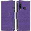 Shantime Custodia Portafoglio in Pelle Compatibile con Doogee N20, Cover Colorata Flip con Portacarte, Chiusura Magnetica Protettiva(Viola)
