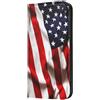 Mixroom - Custodia Cover Case a Libro per Samsung Galaxy S20 PLUS con Stand in Ecopelle Chiusura Magnetica Portafoglio Parte Interna in TPU Morbida Fantasia Americana America M697