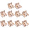 Yaxiny Confezione da 10 chiavette USB 2.0 da 16 GB con foro di memoria flash USB con supporto