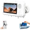 Pjjrdh Support Telephone Douche,porta Telefono Doccia,porta Phone Bagno Da Muro,supporto Per Telefono,custodia Per Telefono Impermeabile Per Parete,vasca Da Bagno, Cucina, Smartphone-A