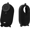 Zhixteu Custodia in Silicone per Insta 360 GO 3S/GO 3, Custodia Protettiva per Fotocamera Sportiva Corpo Protettivo Copertura Accessorio per GO 3S/GO 3 (Nero)