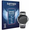 savvies 3 Pezzi Pellicola Protettiva Vetro per Smartwatch V69 1.85 Protezione Schermo, Lamina di Vetro, senza Bolle, Anti-Impronta, Anti Graffio