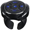 ESmoda Telecomando wireless Bluetooth per auto, moto, bici, volante, riproduzione musicale, per telefono