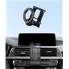 MaserWeller Supporto per telefono da auto per BMW Serie 2 2014-2021/2012-2018 BMW Serie 3/2014-2020, accessori BMW Serie 4, rotazione a 360°, compatibile con MagSafe