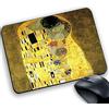 csm informatica Tappetino Mouse Pad gadget compatibile per appassionati di arte Il bacio di Klimt personalizzato con foto,logo..