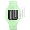 savvies 4 Pezzi Full-Screen Pellicola Protettiva per Garmin Vivofit jr. 3 Full Cover Pellicola Copertura [Trasparente, 3D Curved, Proteggi Schermo]