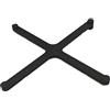 Lycuiw Pulsante di accensione Base di appoggio per Mac Mini M4 2024,3D stampa interruttore a pulsante semplice Stand per Mac Mini M4 2024 (nero)