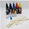 SOLOSHOPITALIA KIT Ricarica Cartucce 10 Flaconi 100ml d'inchiostro colori per stampanti EPSON + ACCESSORI RICARICA TANICHETTE DI RIEMPIMENTO CARTUCCE RICARICABILI E CISS IN CONTINUO