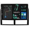 BXLIYER - [6G+128G, Octa-Core] - Android 15 Autoradio Per Jeep Grand Cherokee WJ (1998-2004) Radio GPS Navigation - CarPlay Android Auto - Camera & MIC - DAB Volante 360-CAM WiFi - IPS 9 Pollice 2 Din