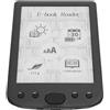 Sorandy Lettore di Libri Elettrico da 6 Pollici, Dispositivo di Memoria da 8 GB con Schermo Trasparente, Lettore di Libri Elettronici Portatile con Tecnologia Eye Comfort, Ideale per Documenti PDF,