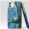 DìMò ART Cover Case Custodia Compatibile con Telefono Apple Modello iPhone 14 Plus Vincent Van Gogh The Starry Night