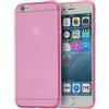 doupi UltraSlim AllClear Custodia per iPhone 6 / 6S (4,7 Pollici), Satinato fine Piuma Facile Mat Semi Trasparente Cover, Pink