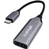 CalDigit Adattatore Dongle da USB-C a HDMI 2.1 8K - Display ad alta aggiornamento, HDR, 10 bit, compatibile con Thunderbolt 3, 4, 5/USB 3.1, USB4 per, Apple MacBook Pro e Air 2016+ (USB-C a HDMI 2.1