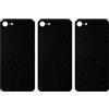 apgo BACK SKIN Film Pellicola protettiva Protezione Posteriore per Apple iPhone SE (2020), skin sticker film foil vinyl Nero Opaco