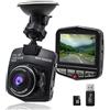 TSG THINK SOGOOD 2.4 pollici HD 1080P Car DVR, obiettivo grandangolare 170 ° per auto videocamera con rilevazione di movimento, G-Sensor e parcheggio monitor (include scheda Micro SD 8G)