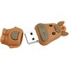 OneSquareCore 4GB Chiavetta USB 3.0 Con 12 Animali Simbolici - Modello Cavallo - Memoria Dati Zip Drive