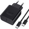 Nanaisse 45W USB C Caricatore Caricabatterie per Samsung Galaxy S25 S24 S23 S23+ /S23 Ultra/S22/S21/S20/Note20/A73/A53/S10 con 2M Cavo, Nanaisse USBC Presa Carica Alimentatore Tipo C Spina Ricarica Adattatore