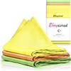 mysimaa panni in microfibra 40x40 - panno microfibra auto, stracci cucina, panno vetri - panni per la pulizia senza detergenti, panni in microfibra per auto, panni per la pulizia della polvere