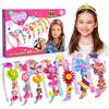 HappyKidsClub Giochi Bambina 3-10 Anni Femmina, Cerchietti Bambina Regalo Bambina 5-12 Anni Femmina Giocattoli Bambina 4-8 Anni Giochi per Bambini Lavoretti Creativi per Bambini