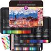 HIFORNY Set di 75 Matite Colorate Premium Black Edition per Adulti - 72 Matite Colorate con Extra, Nucleo Morbido per Artisti, Materiali Artistici per Principianti Adulti