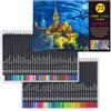 HIFORNY Matite Colorate Premium Black Edition per il Colore degli Adulti - 72 Matite Colorate con Pigmenti Morbidi e Lisci, Nucleo Morbido per Artisti, Materiali Artistici per Principianti Adulti