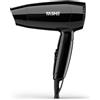 YASHE Mini Asciugacapelli Pieghevole, Phon Capelli da Viaggio Leggero con 2 Modalità Calore & Flusso d'Aria, Bocchetta Concentratrice, Cavo 1,8 m & Gancio, 1200W