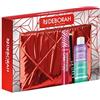 DEBORAH Milano - Set Regalo Donna Pochette Rossa, Include Mascara Like a PRO, Matita Occhi 24 Ore 251 Black e Struccante Occhi Bifasico Dermolab 50ml, N.03