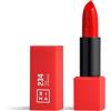 3INA MAKEUP - The Lipstick 234 - Rosso Fresco - Rossetto Matte - Alta Pigmentazione - Rossetti Cremosi - Profumo di vaniglia e custodia magnetica - Lucido e Mat - Vegan - Cruelty Free