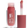 3INA MAKEUP - The Color Lip Oil 503 - Nude - Balsamo Labbra con Acido Ialuronico - Lucidalabbra 24H Idratazione - Lip Gloss Volumizzanti - Lip Balm Finitura Lucida - Vegan - Cruelty Free