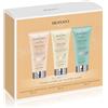 Biopoint - Set Regalo Bagnoschiuma: Bagnocrema Addolcente, Bagno Olio Setificate, Bagnocrema Energizzante - Nutre e Deterge con Delicatezza, 200mlx3